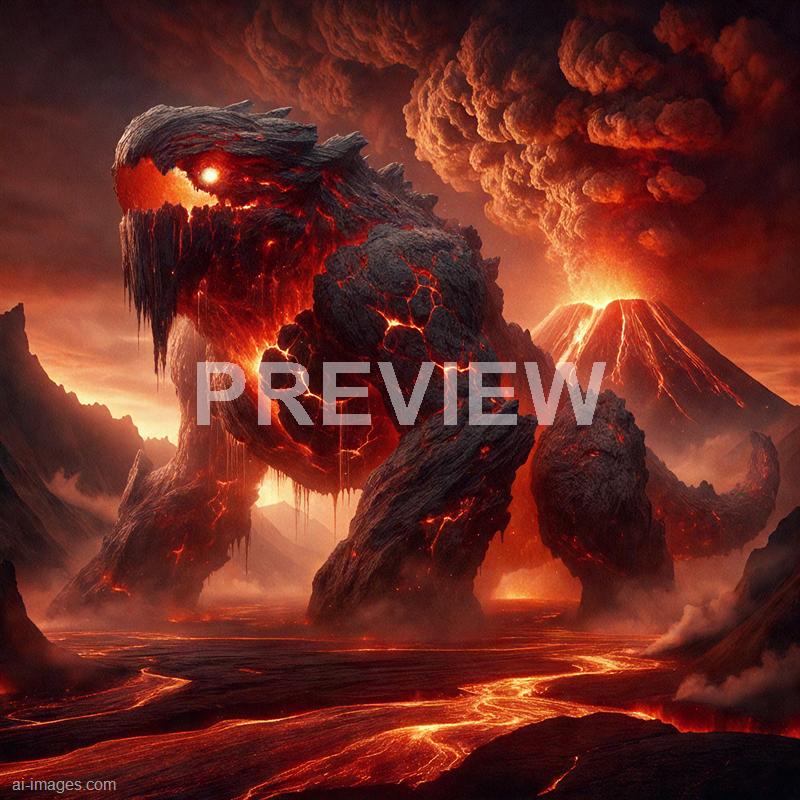 14274 - volcanic-beast-a-massive-creature-emerging-from-an-er_250705164629_00001